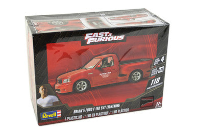 1/25 Revell Fast & Furious Brian's Ford F-150 SVT Lightning Plastic Model Kit