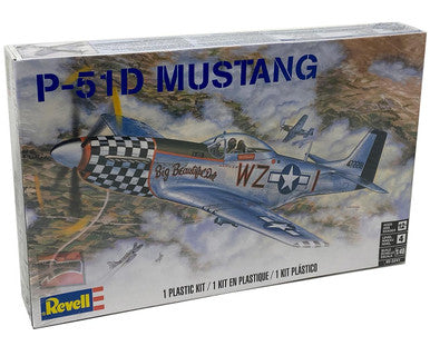 1/48 Revell P51D Mustang Aircraft Plastic Model