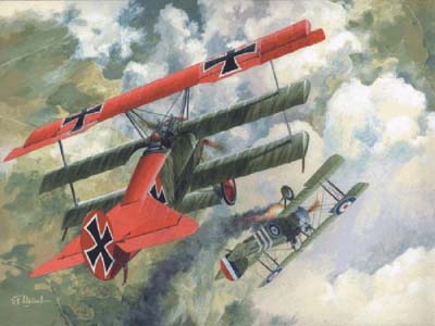 ROD010 - 1/72 Roden Fokker DR I BiPlane