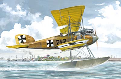 ROD028 - 1/72 Roden Albatros W IV (Early) German Fighter Floatplane