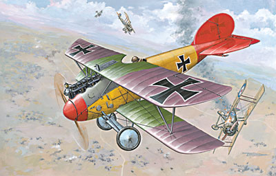 ROD032 - 1/72 Roden Albatros D V/D Va German BiPlane Fighter