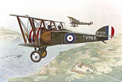 ROD054 - 1/72 Roden Sopwith F1 Camel 2-Seater Trainer RFC BiPlane