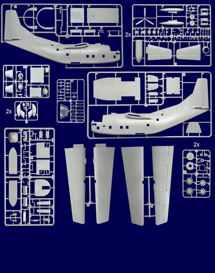 ROD057 - 1/72 Roden Fairchild C-123K/UC-123K