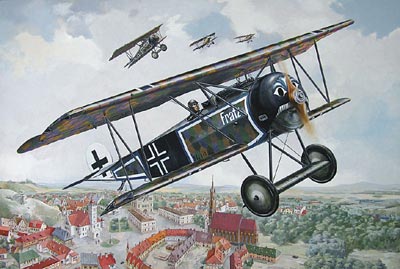 ROD603 - 1/32 Roden Fokker D VI WWI German BiPlane Fighter/Interceptor