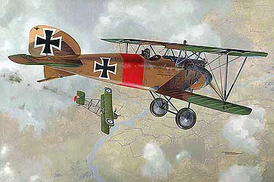 ROD606 - 1/32 Roden Albatros D III WWI German BiPlane Fighter