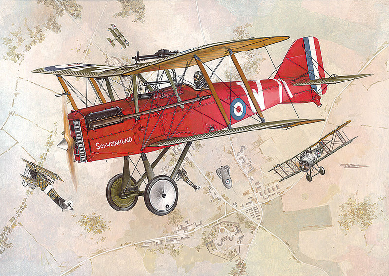 ROD607 - 1/32 Roden SE5a WWI RAF BiPlane Fighter