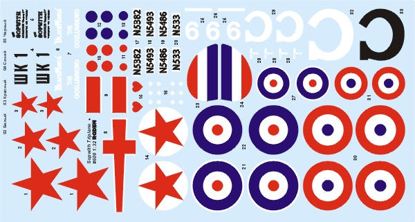 ROD609 - 1/32 Roden Sopwith WWI British Triplane Fighter