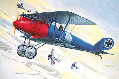 ROD613 - 1/32 Roden Pfalz DIII WWI German BiPlane Fighter