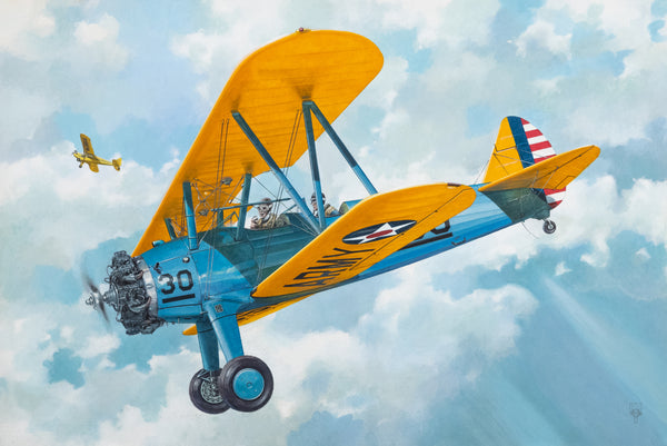 ROD631 - 1/32 Roden PT17 Kaydet Stearman US Army Trainer BiPlane