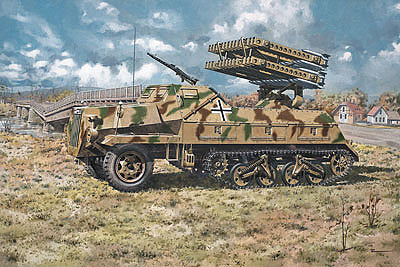 ROD714 - 1/72 Roden Sd.Kfz 4/1 Panzerwerfer 42 (late)