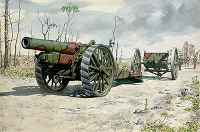 Roden WWII BL 8-inch Howitzer Mk VI Heavy Gun