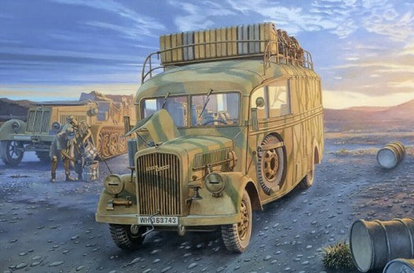 ROD810 - 1/35 Roden WWII Opel Blitz 3.6-47 Type W39 Stabswagen Omnibus