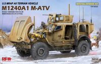 US M1240A1 M-ATV MRAP All-Terrain Vehicle w/Full Interior