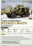 US M1240A1 M-ATV MRAP All-Terrain Vehicle w/Full Interior