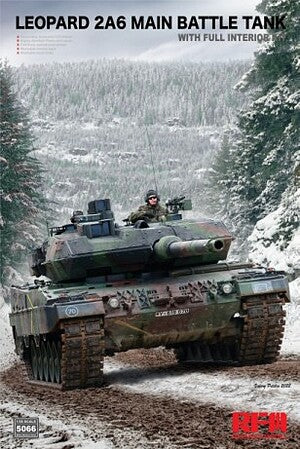 Leopard 2A6 MBT with Full Interior