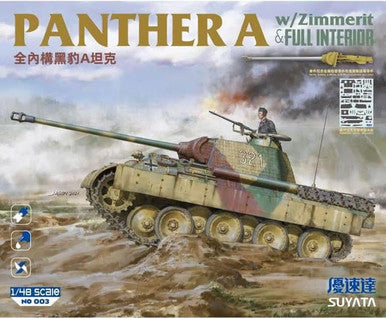 1/48 Suyata Panther A w/Zimmerit & Full Interior