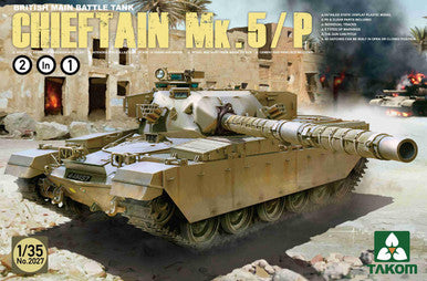 TAK2027 - 1/35 Takom British Chieftain Mk 5/P Main Battle Tank (2 in 1)