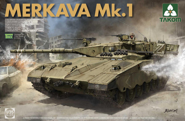 TAK2078 - 1/35 Takom Israeli Merkava Mk I Main Battle Tank