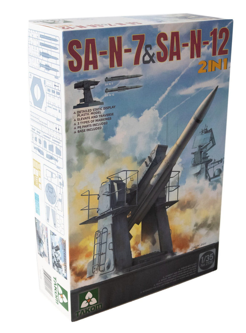 SA-N7 & SA-N12 Surface-to-Air Missile System (2 in 1)