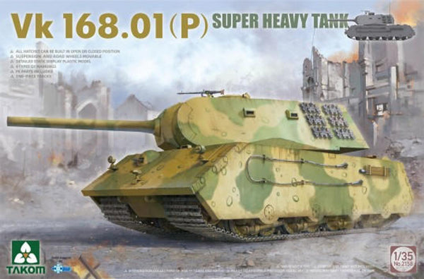 Vk 168.01 (P) What-If German Super Heavy Tank