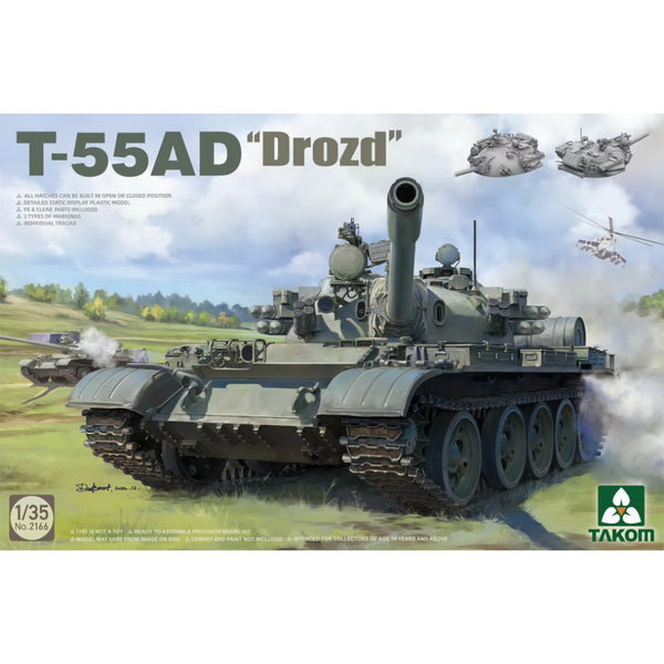 Takom 1/35 T-55AD w/Drozd Active Protection System (APS)