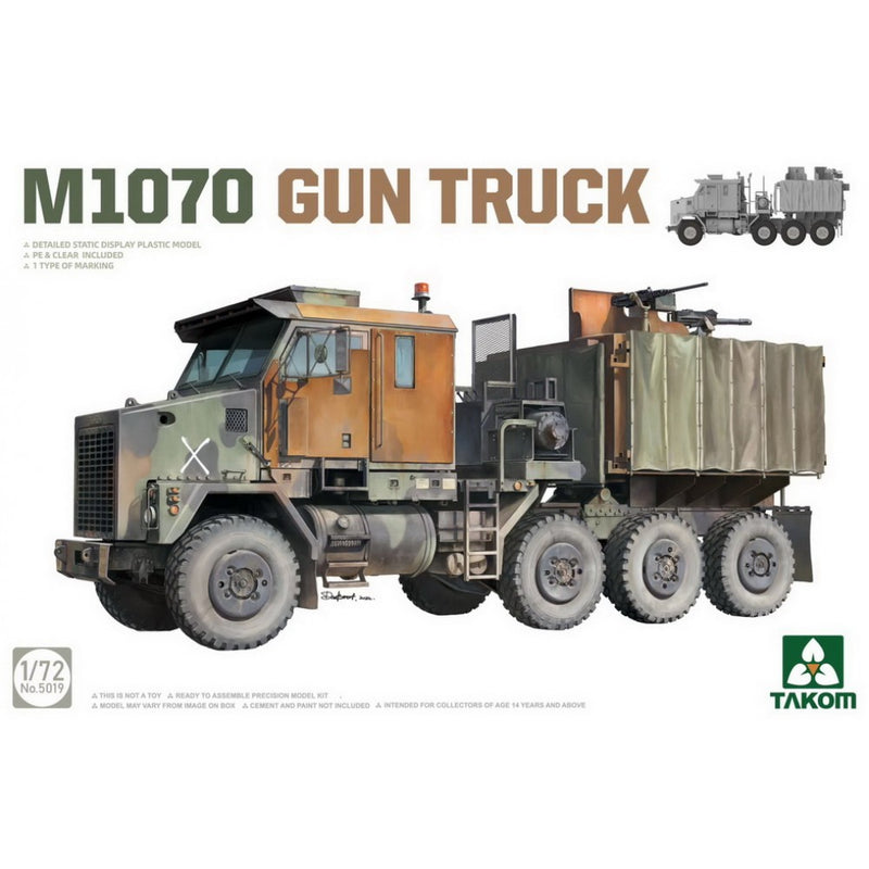 Takom 1/72 Oshkosh M1070 Gun Truck