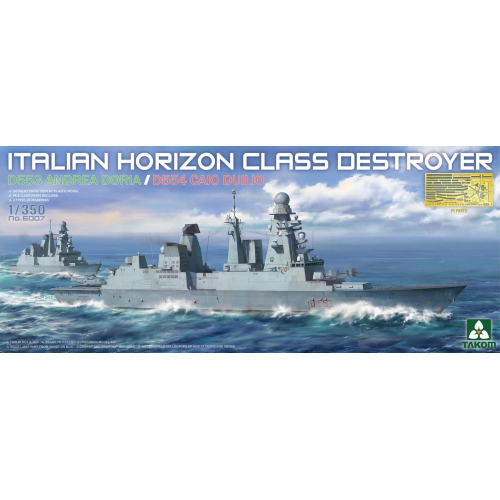 Takom 6007 Italian Destroy.D553 ANDREA DORIA/D554 CAIO DUILIO Ship Model Kit