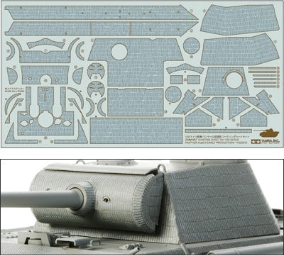 TAM12646 - 1/35 Tamiya Panther Ausf G Early Zimmerit Coating Sheet