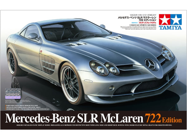 TAM24317 - 1/24 Tamiya Mercedes Benz SLR McLaren 722 Edition Car