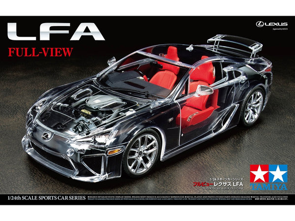 TAM24325 - 1/24 Tamiya Lexus LFA Car (Full View)