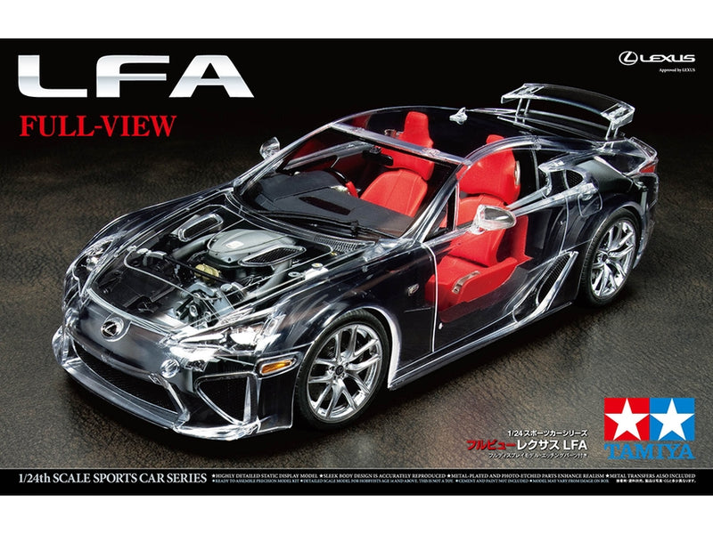 TAM24325 - 1/24 Tamiya Lexus LFA Car (Full View)