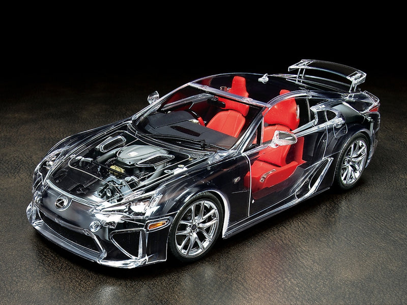 TAM24325 - 1/24 Tamiya Lexus LFA Car (Full View)