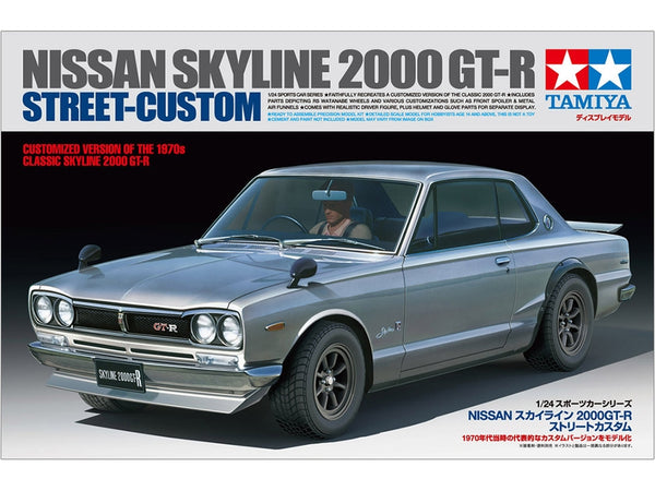 TAM24335 - 1/24 Tamiya Nissan Skyline 2000 GT-R Street Custom Car