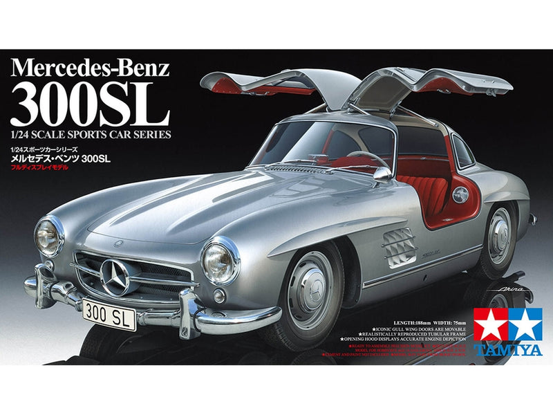 TAM24338 - 1/24 Tamiya Mercedes Benz 300SL Sports Car