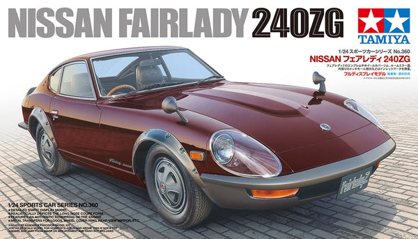 TAM24360 - 1/24 Tamiya Nissan Fairlady 240ZG Car