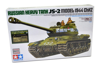 1/35 Tamiya Russian Heavy Tank JS-2 1944 w/PE & Gun Barrel Plastic Model Kit