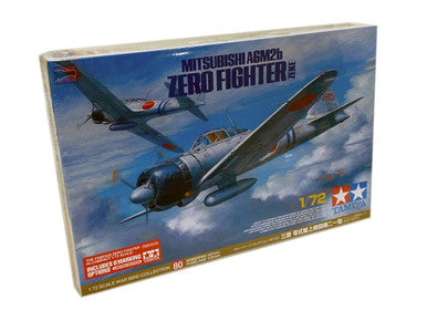 1/72 Tamiya Mitsubishi A6M2B Zero Fighter Zeke Plastic Model Kit