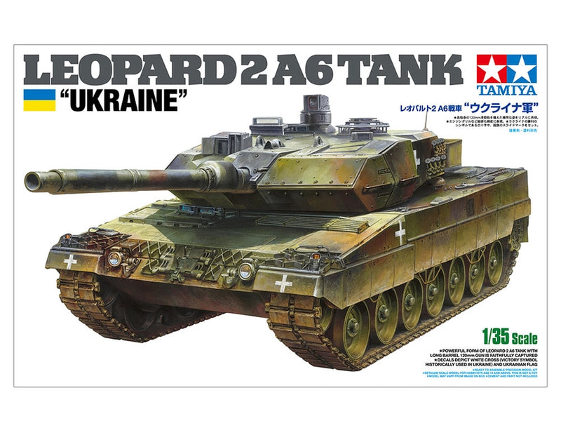 Leopard 2A6 Tank - Ukraine Markings