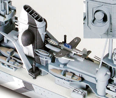 TAM31805 - 1/700 Tamiya German Prinz Eugen Heavy Cruiser Waterline