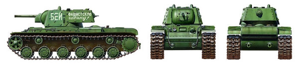 TAM32545 - 1/48 Tamiya KV1 Heavy Tank w/Applique Armor