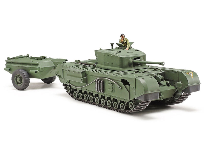 TAM32594 - 1/48 Tamiya British Churchill Mk VII Crocodile Tank