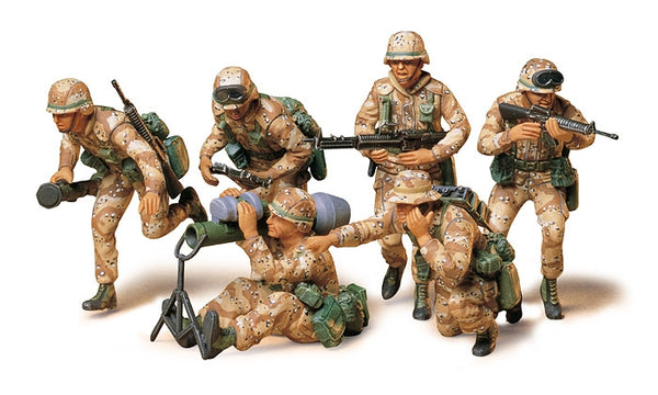 TAM35153 - 1/35 Tamiya US Modern Soldiers Desert Scheme (6)