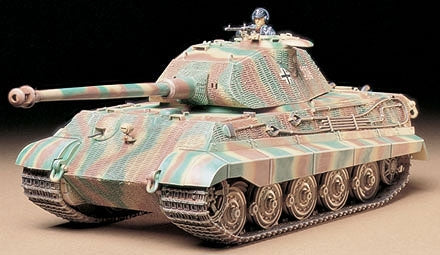 TAM35169 - 1/35 Tamiya German King Tiger Porsche Turret Tank