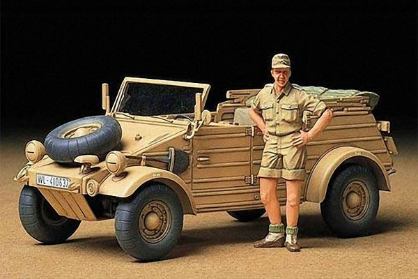 TAM35238 - 1/35 Tamiya German Kubelwagen Type 82 Vehicle Africa Corps