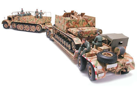 TAM35246 - 1/35 Tamiya German 18-Ton Halftrack FAMO & SdAh116 Transporter