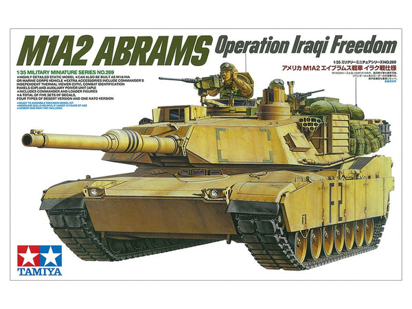 TAM35269 - 1/35 Tamiya M1A2 Abrams Tank OIF