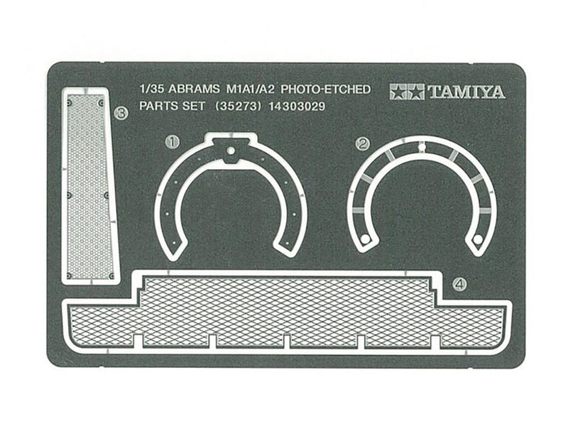 TAM35273 - 1/35 Tamiya US M1A1/A2 Abrams Photo-Etched Detail Set