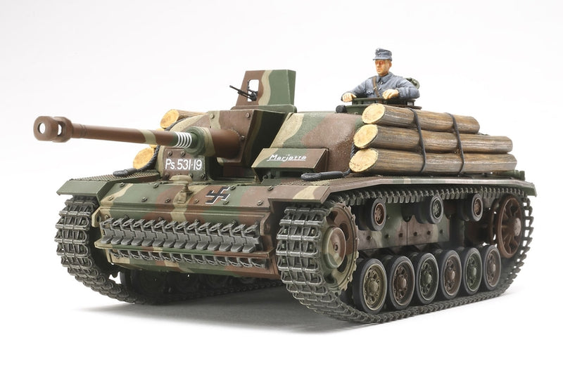 TAM35310 - 1/35 Tamiya Sturmgeschutz III Ausf G Finnish Army Tank