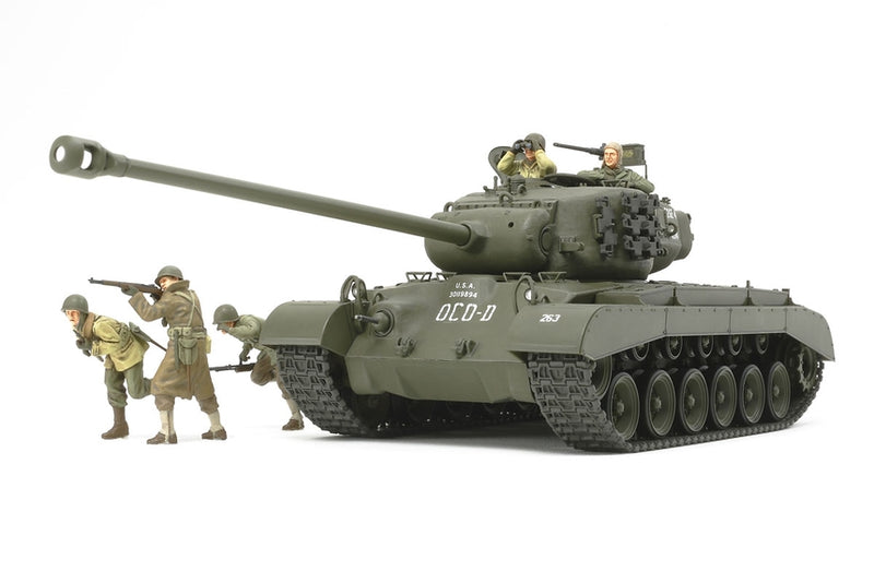 TAM35319 - 1/35 Tamiya US T26E4 Super Pershing Tank w/90mm Gun