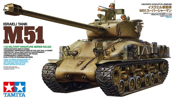 TAM35323 - 1/35 Tamiya Israeli M51 Tank